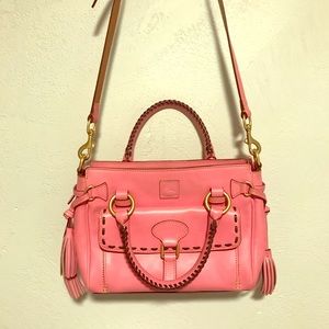 Pink Leather Dooney & Bourke handbag